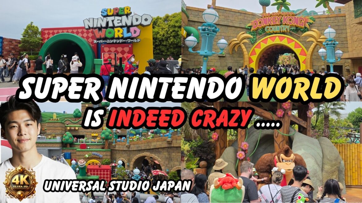 (JP7) SUPER Nintendo World is CRAZY | Universal Studios Japan USJ Experience | 4K Japan Walking Tour (JP7) SUPER Nintendo World is CRAZY | Universal Studios Japan USJ Experience | 4K Japan Walking Tour