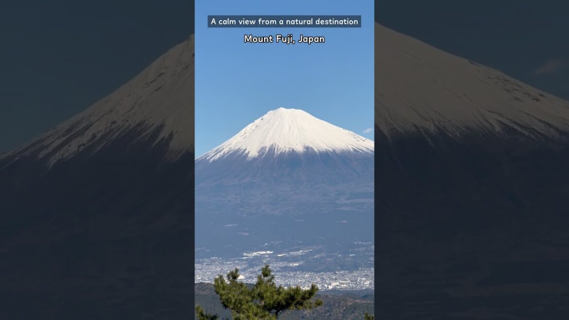 🇯🇵 Pure Travel Vibes at Mount Fuji (Japan)