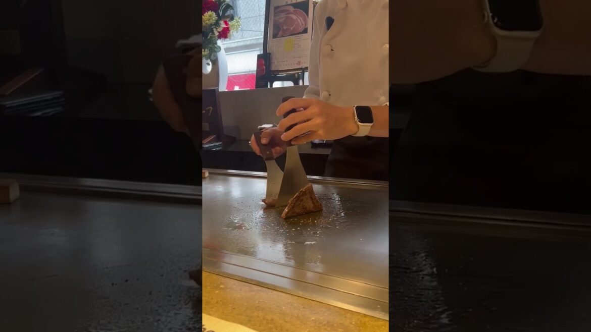Teppanyaki à Kobe|神戸の鉄板焼き|Steak on Hot Plate #kobe #japan #travel #japon Teppanyaki à Kobe|神戸の鉄板焼き|Steak on Hot Plate #kobe #japan #travel #japon