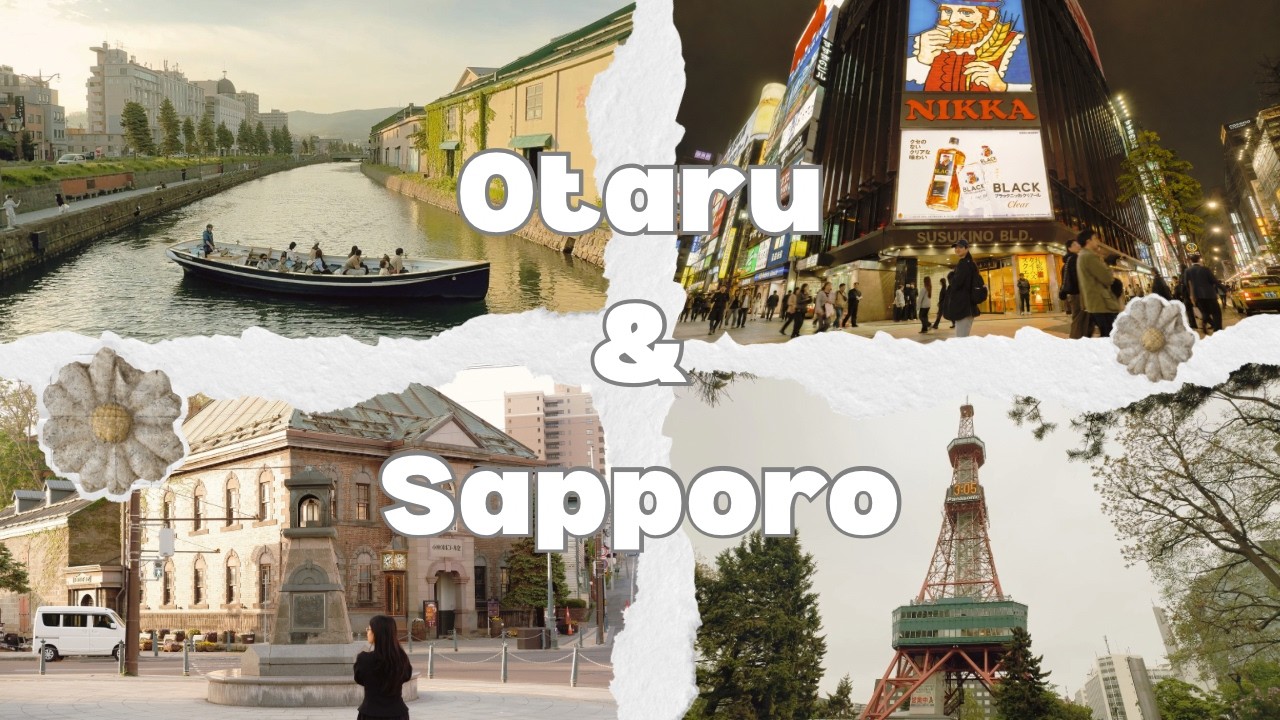 2 Days in Otaru & Sapporo | Hokkaido Japan Travel Vlog 🇯🇵 - Alo Japan | AloJapan.com