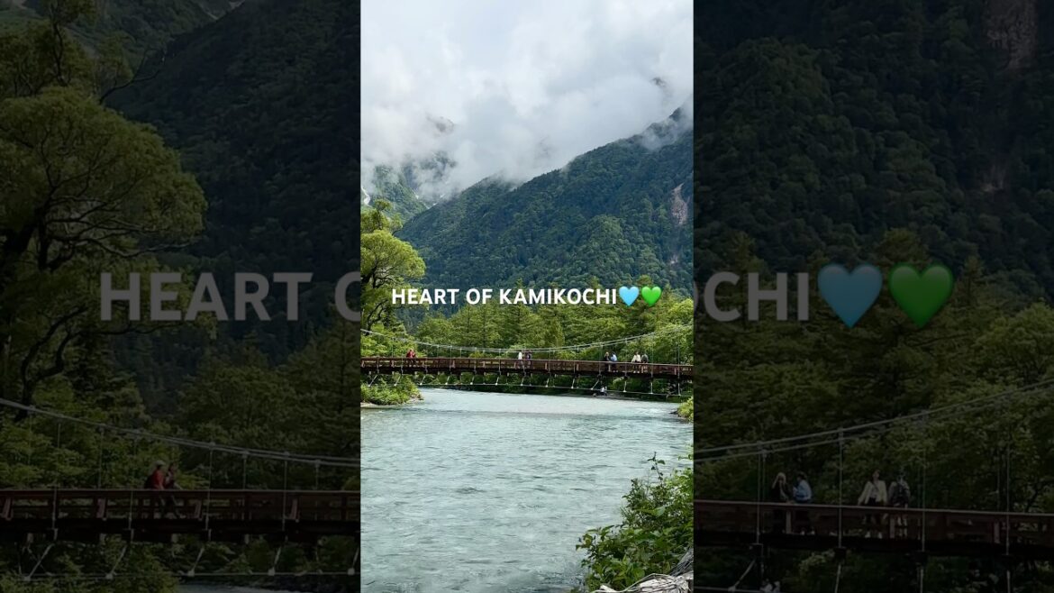 Kappa Bridge in Kamikochi Looks Unreal π―π΅ #shorts #kamikochi Kappa Bridge in Kamikochi Looks Unreal π―π΅ #shorts #kamikochi
