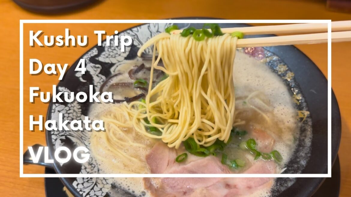 Japanese local Fukuoka travel guide Kyushu trip vlog day 4 Hakata tips and reviews Japanese local Fukuoka travel guide Kyushu trip vlog day 4 Hakata tips and reviews
