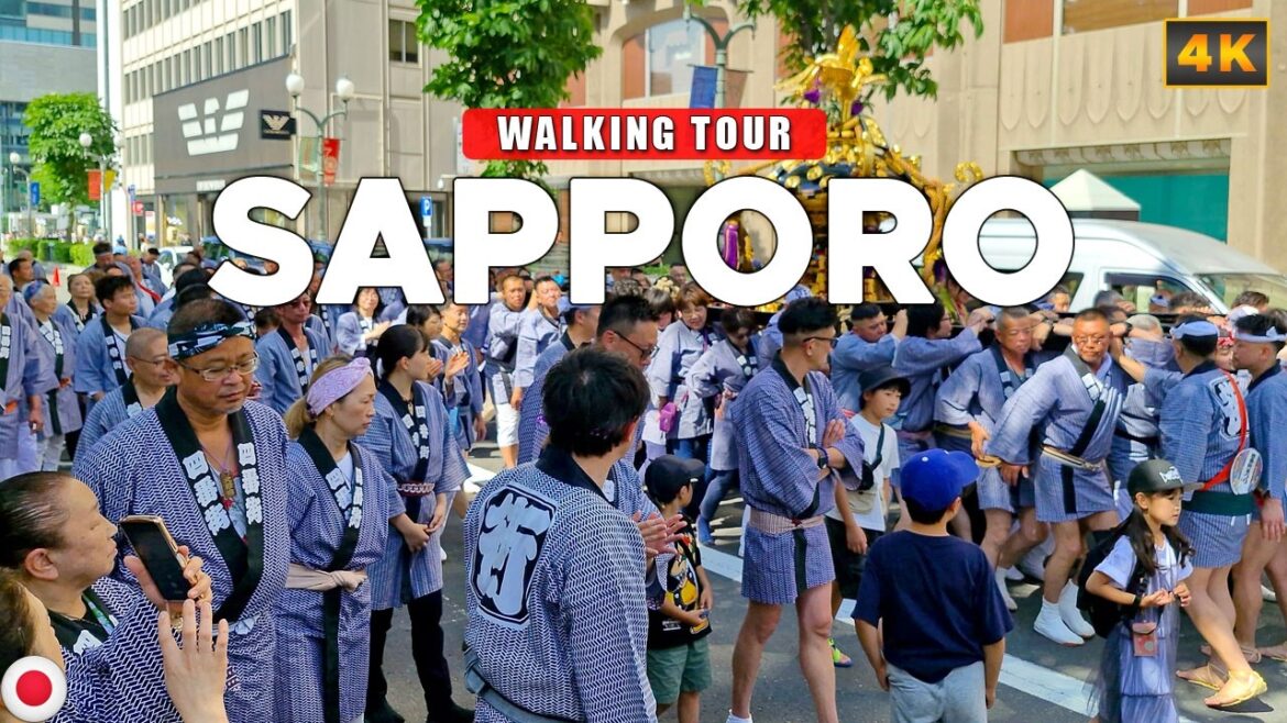 Sapporo, JAPAN – Susukino Entertainment District & Odori Park 4K Walking Tour Sapporo, JAPAN - Susukino Entertainment District & Odori Park 4K Walking Tour