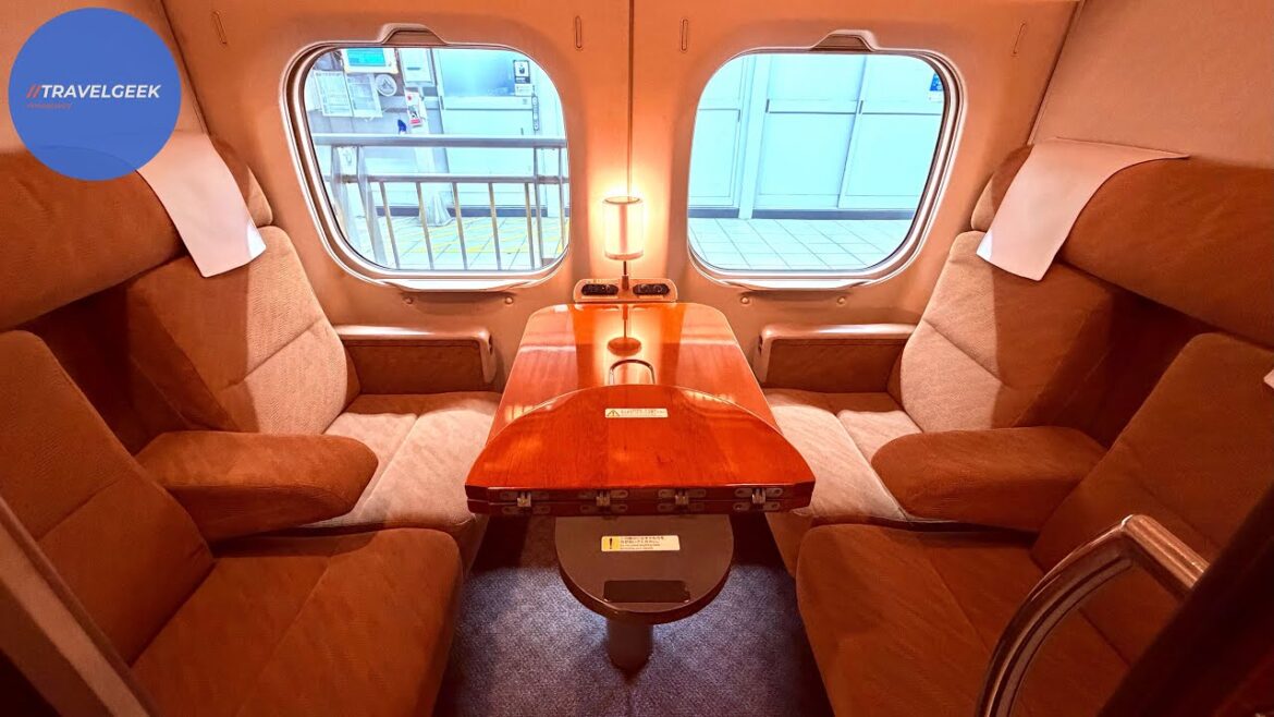 I Tried Japan's Private-Room Shinkansen Bullet Train | Rail Star