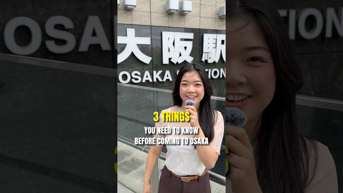 3 Things You Need to Know Before Visiting Osaka🇯🇵 #japantravel #japantrip #osakatravel 3 Things You Need to Know Before Visiting Osaka🇯🇵 #japantravel #japantrip #osakatravel