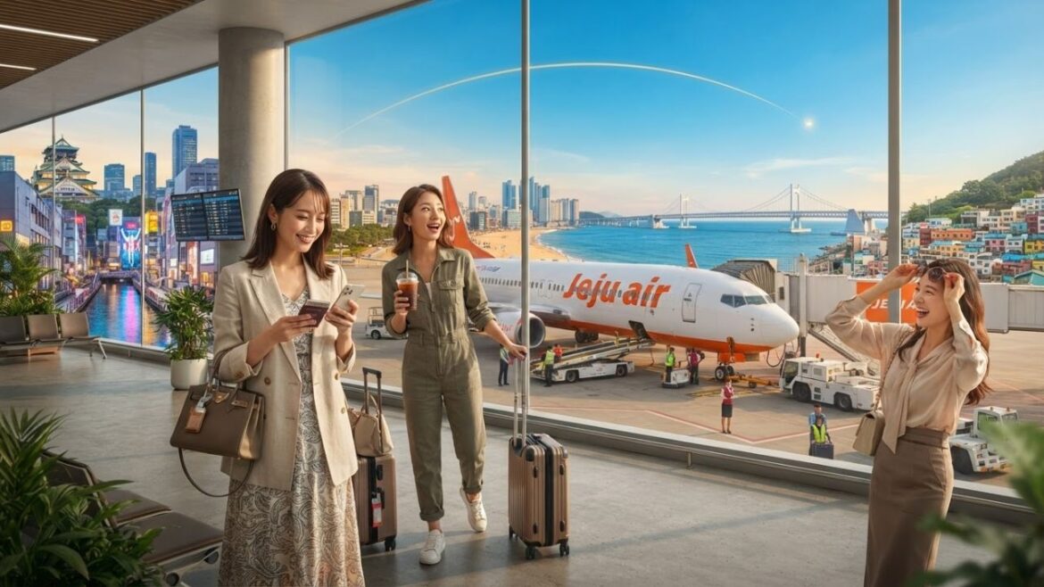 Jeju Air Expands Osaka to Busan Flight Schedule with Extra Summer Round Trips Nomad Lawyer