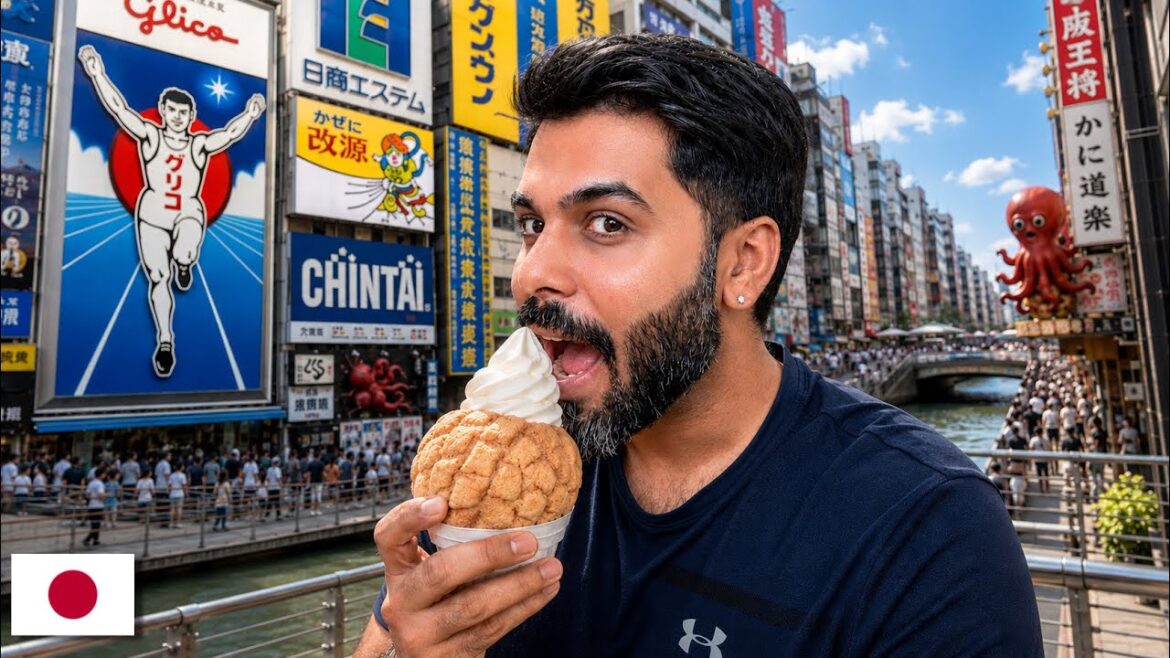 DID NOT EXPECT THIS IN OSAKA, JAPAN 🇯🇵(Viral Street food)