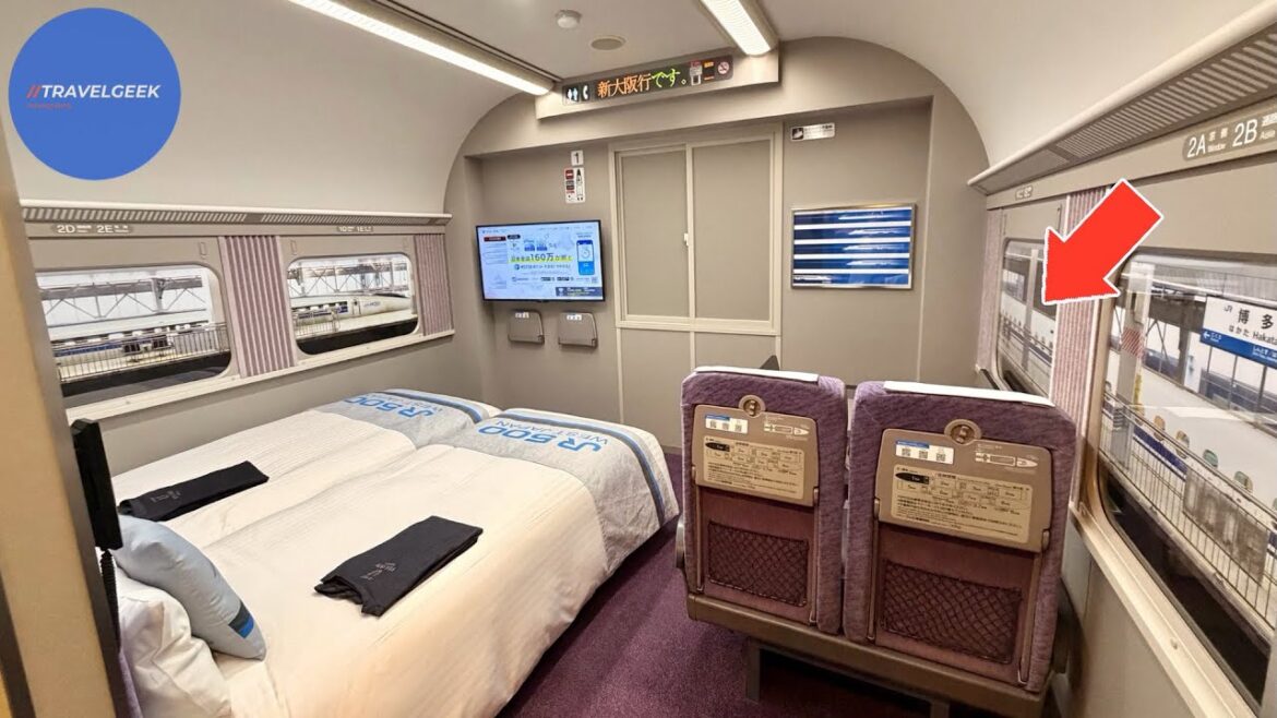 I Tried Japan’s Bullet Train Hotel for the First Time | Shinkansen Room I Tried Japan's Bullet Train Hotel for the First Time | Shinkansen Room