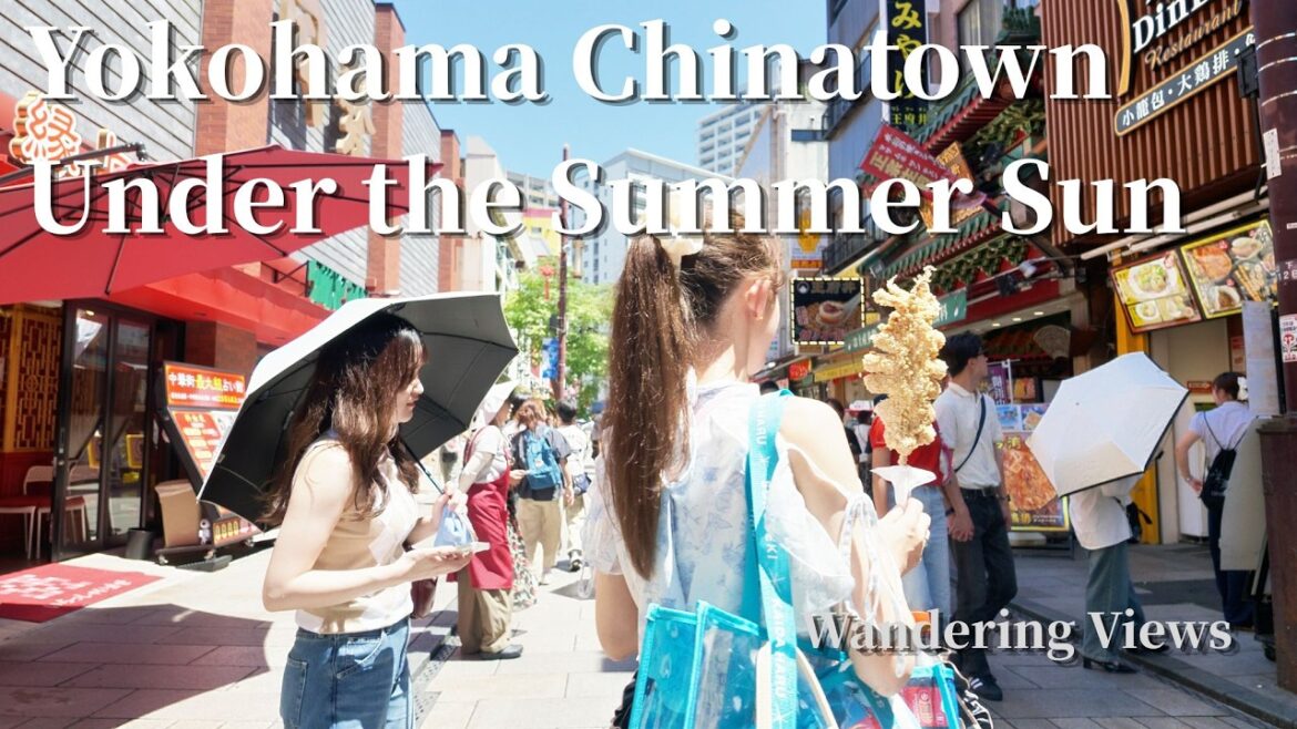 Yokohama Chinatown Under the Summer Sun | Japan Walking Tour 4K By DJI Osmo Pocket 4P#tokyo#pocket4p Yokohama Chinatown Under the Summer Sun | Japan Walking Tour 4K By DJI Osmo Pocket 4P#tokyo#pocket4p