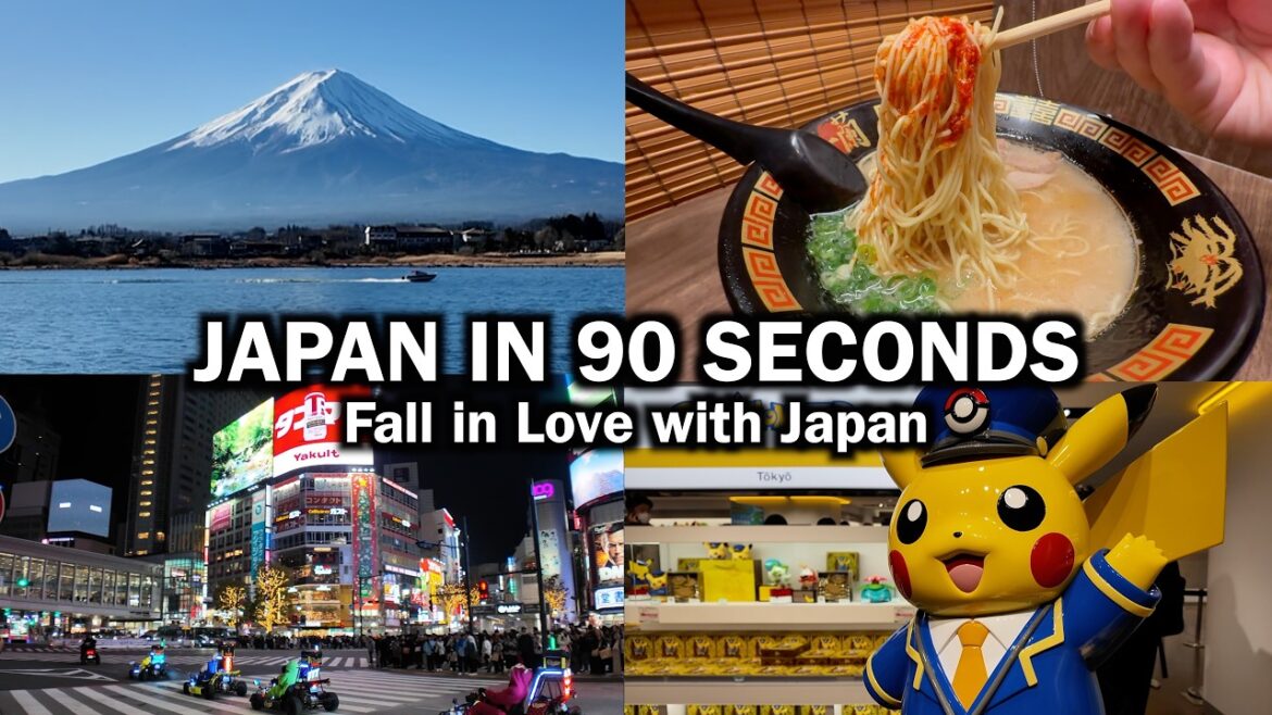 Japan in 90 Seconds | The Moments That Make You Fall in Love with Japan