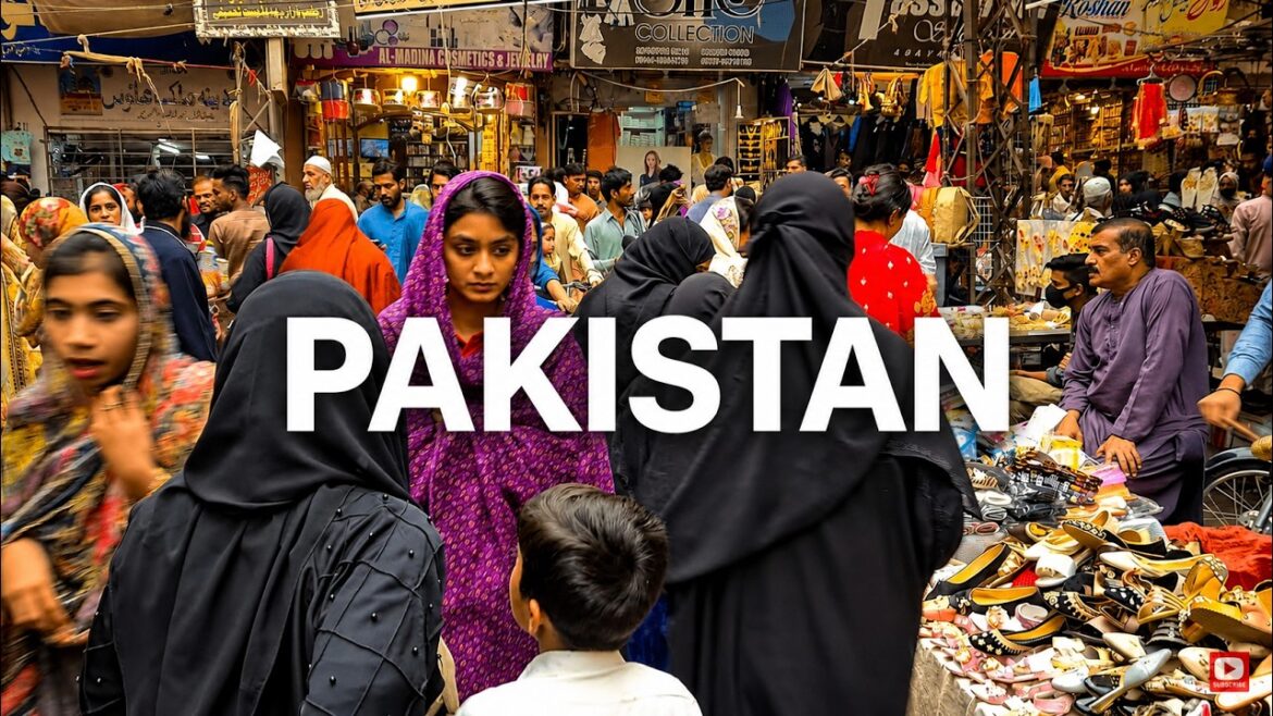 WALKING TOUR OF TAXILA, PAKISTAN | EXTREME CITY LIFE IN 4K 60FPS