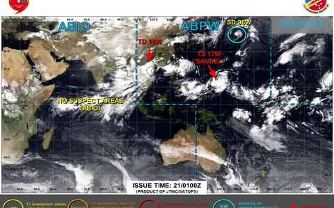 Tropical Storm 17W (Saudel), # 7: Okinawa bound? Tropical Storm 17W (Saudel), # 7: Okinawa bound?