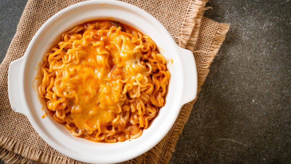 Korea's Spicy, Cheesy Spin On Instant Ramen