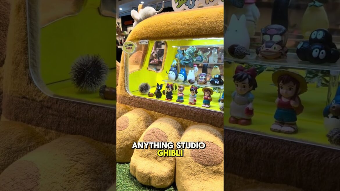 Studio Ghibli love in Fukuoka Japan! #studioghibli #fukuoka #japantravel