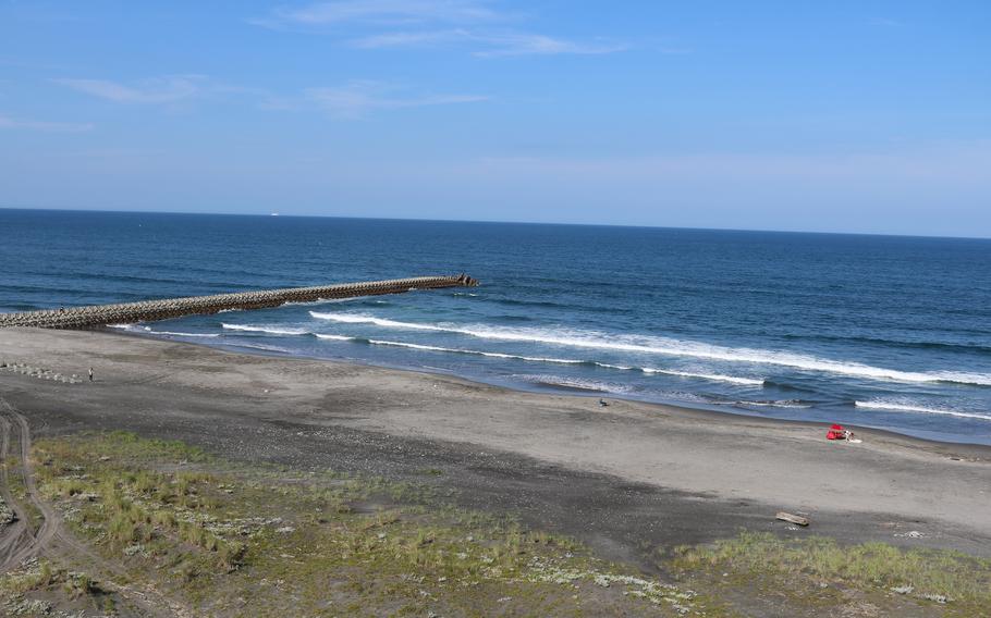 Veedol Beach on a sunny day.