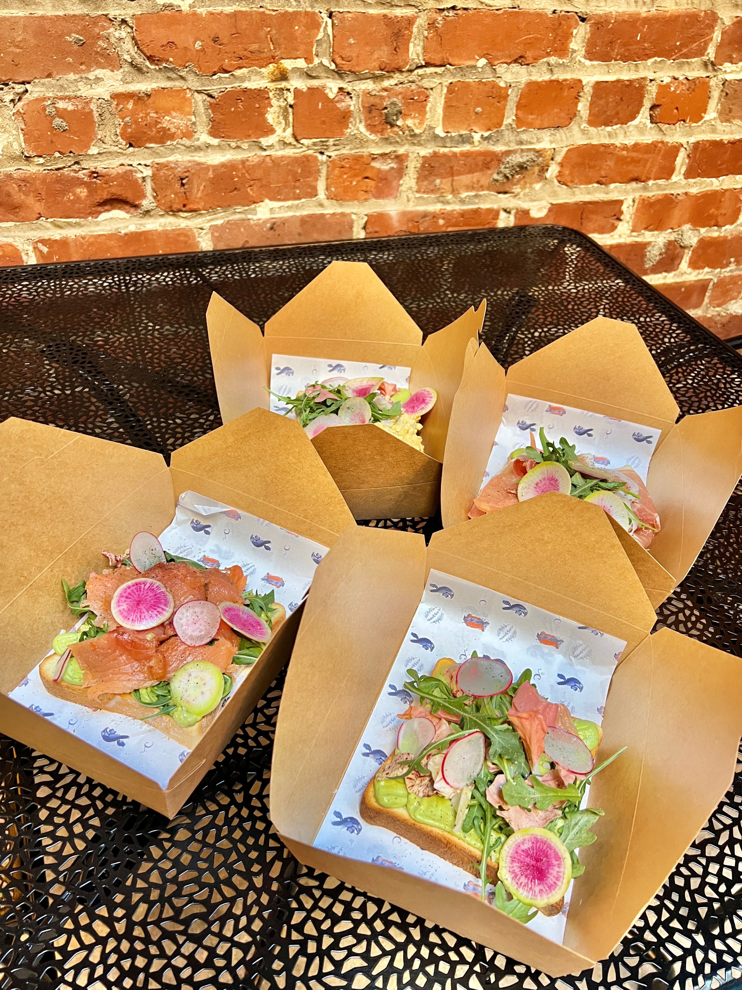 Food from Cassava in San Francisco.