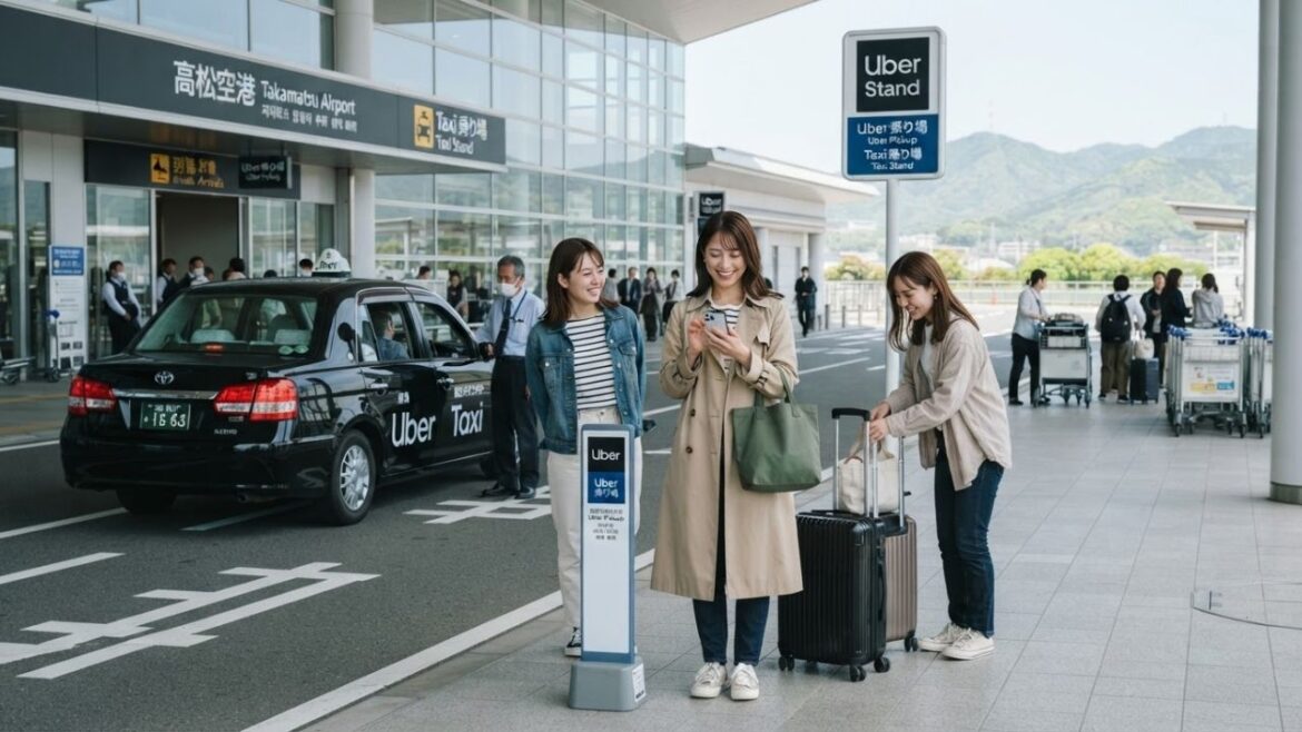 Takamatsu Airport Launches Japan First Uber Stand to… Nomad Lawyer