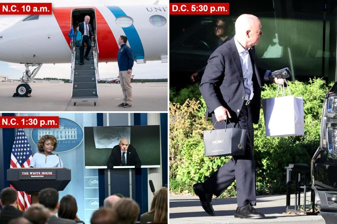 DHS chief Mayorkas spends under six hours in Helene-hit NC before grabbing sushi at DC Nobu: ‘Complete failure’ DHS chief Mayorkas spends under six hours in Helene-hit NC before grabbing sushi at DC Nobu: 'Complete failure'