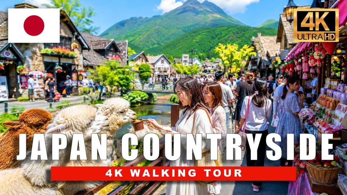 ๐ฏ๐ต Japan Countryside Weekend Escape | Yufuin Flower Village & Tsukahara Highlands | 4K HDR 60fps ๐ฏ๐ต Japan Countryside Weekend Escape | Yufuin Flower Village & Tsukahara Highlands | 4K HDR 60fps
