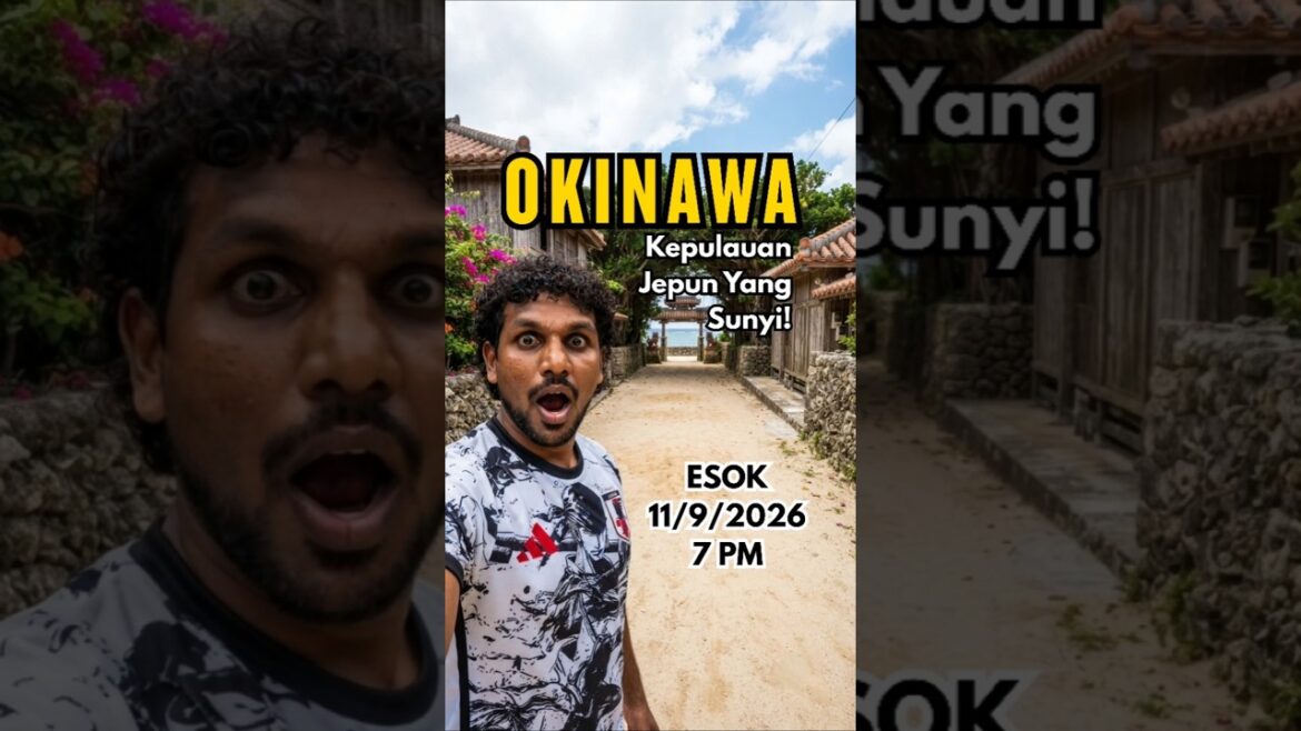 OKINAWA, JEPUN: Ep. 1 - ESOK (11/9/2026), 7 MALAM! #travelmission #jepun #okinawa #nago