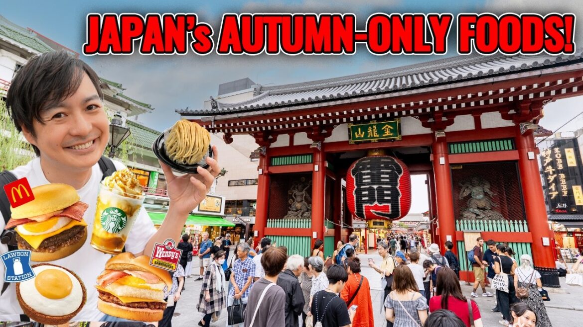 Visiting Japan This Autumn? Don’t Miss These Limited-Time Foods in Tokyo! 🇯🇵