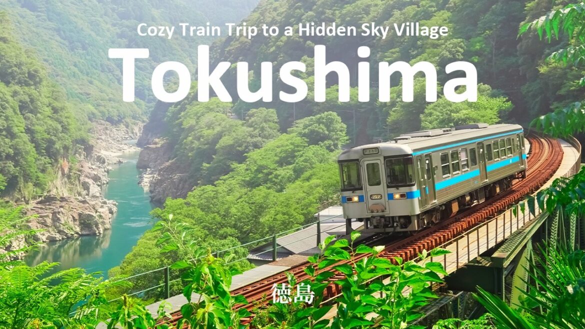 Real-Life Ghibli Vibes | Cozy Train Trip to a Hidden “Sky Village” in Tokushima | JAPAN TRAVEL VLOG Real-Life Ghibli Vibes | Cozy Train Trip to a Hidden “Sky Village” in Tokushima | JAPAN TRAVEL VLOG