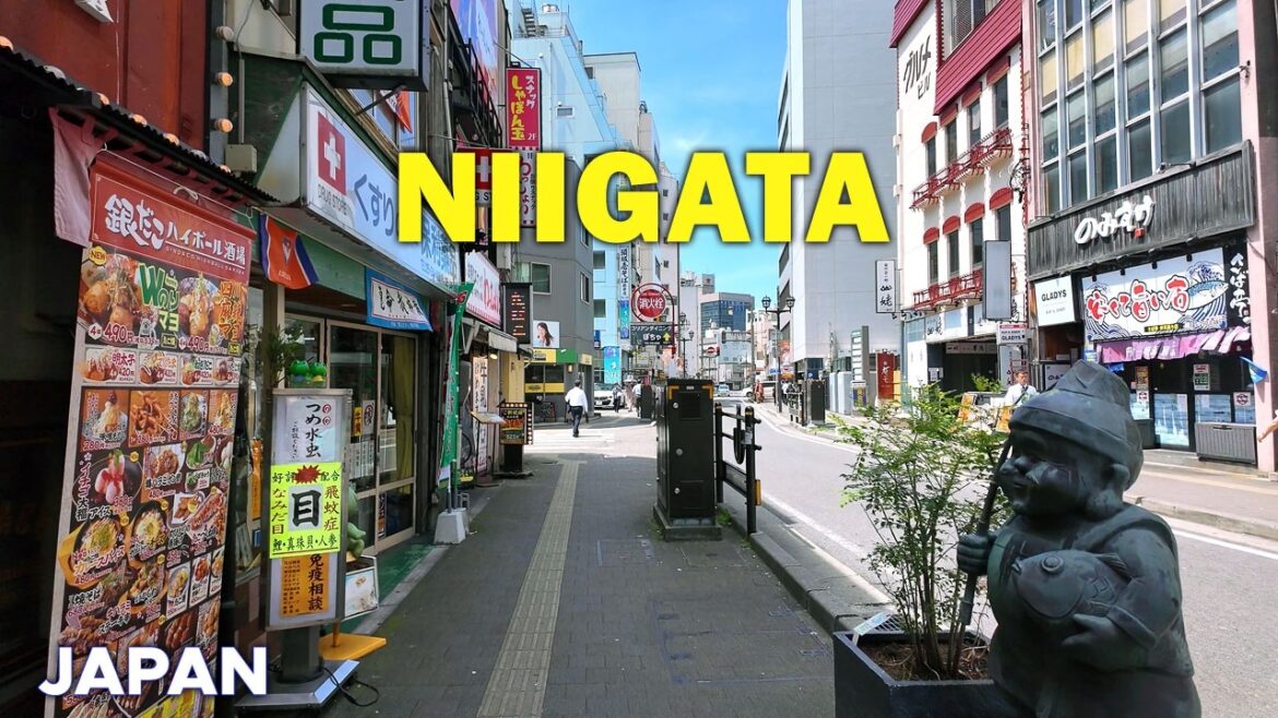 [4K]🇯🇵 NIIGATA Walk | Niigata City Tour, Furumachi-dori, Hakusan Shrine | Japan Travel JUN 2026