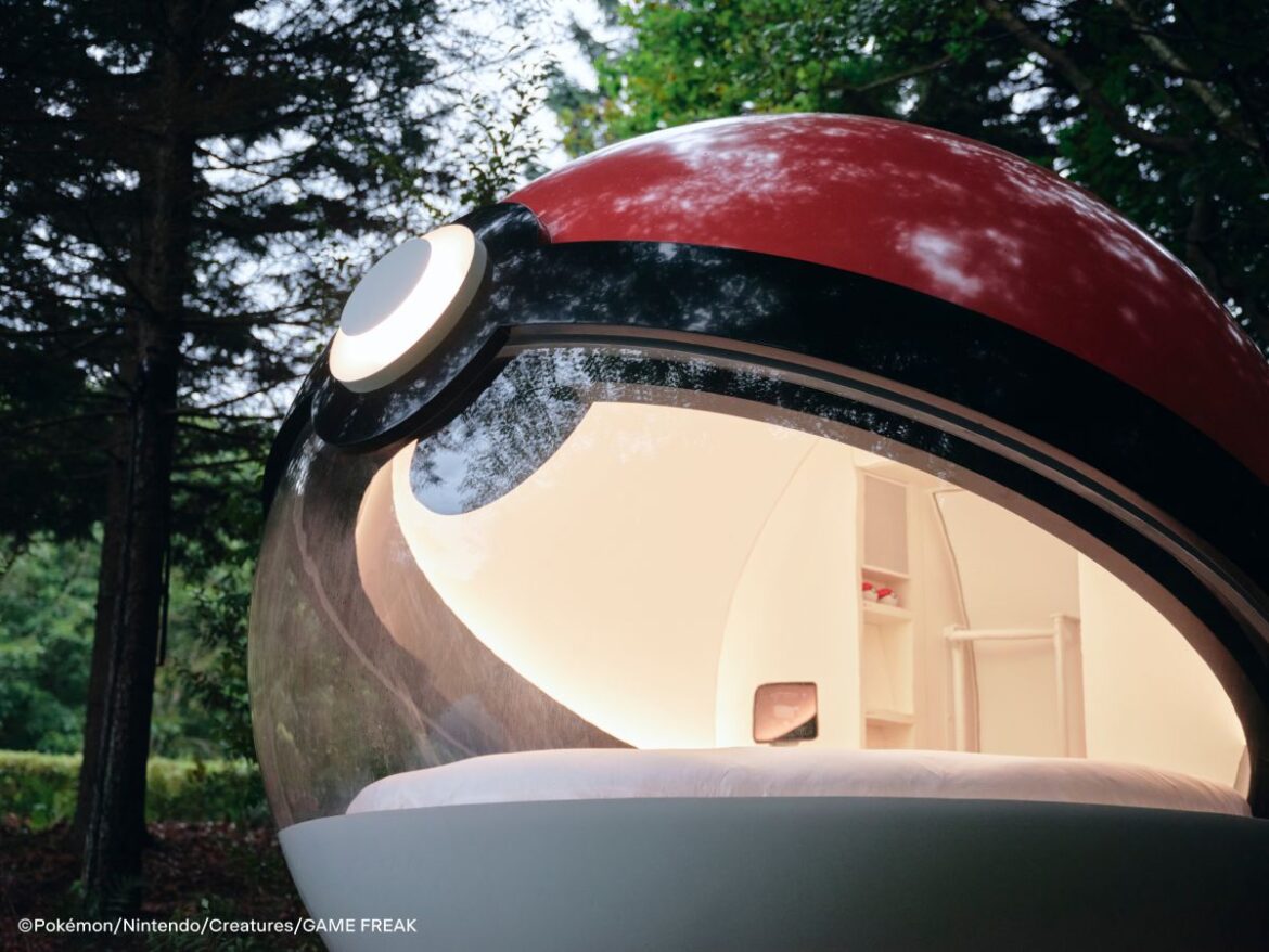 Sleep Inside a Poké Ball for One Night in Hokkaido Poke 1