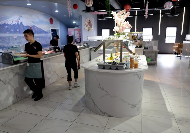 A look inside Chesapeake's Fuji Sushi AYCE & Grill. As seen Tuesday, September 22, 2026. (Stephen M. Katz / The Virginian-Pilot)