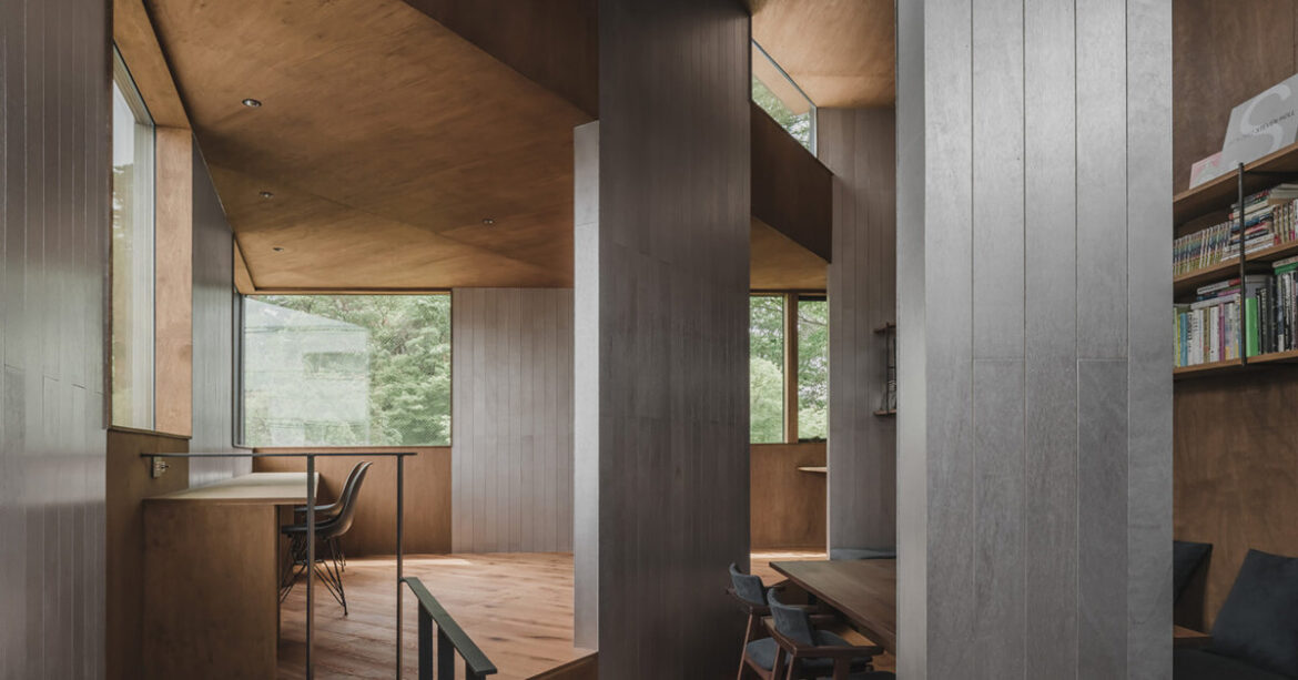 IGArchitects builds tokyo house from field of structural timber walls IGArchitects builds tokyo house from field of structural timber walls