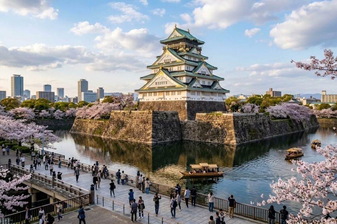 Osaka Castle Draws Japan Tourists With Historic Wonders, Eas Nomad Lawyer