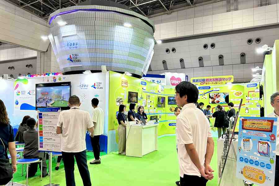 Tobu Top Tours Exhibits at Tourism EXPO Japan 2026 Tobu Top Tours Exhibits at Tourism EXPO Japan 2026