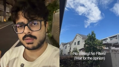 An Indian man in Japan compared Tokyo and Delhi, saying India’s capital could also have clean air and clear skies. (Instagram/aumcache)