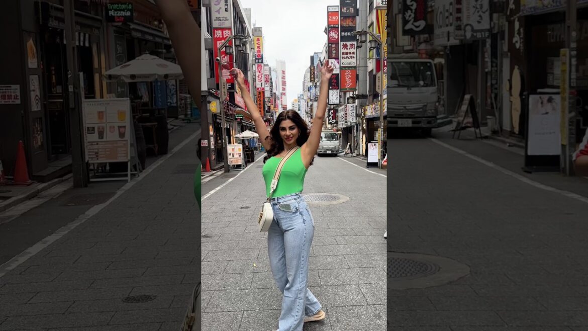 Walking tour in Tokyo streets