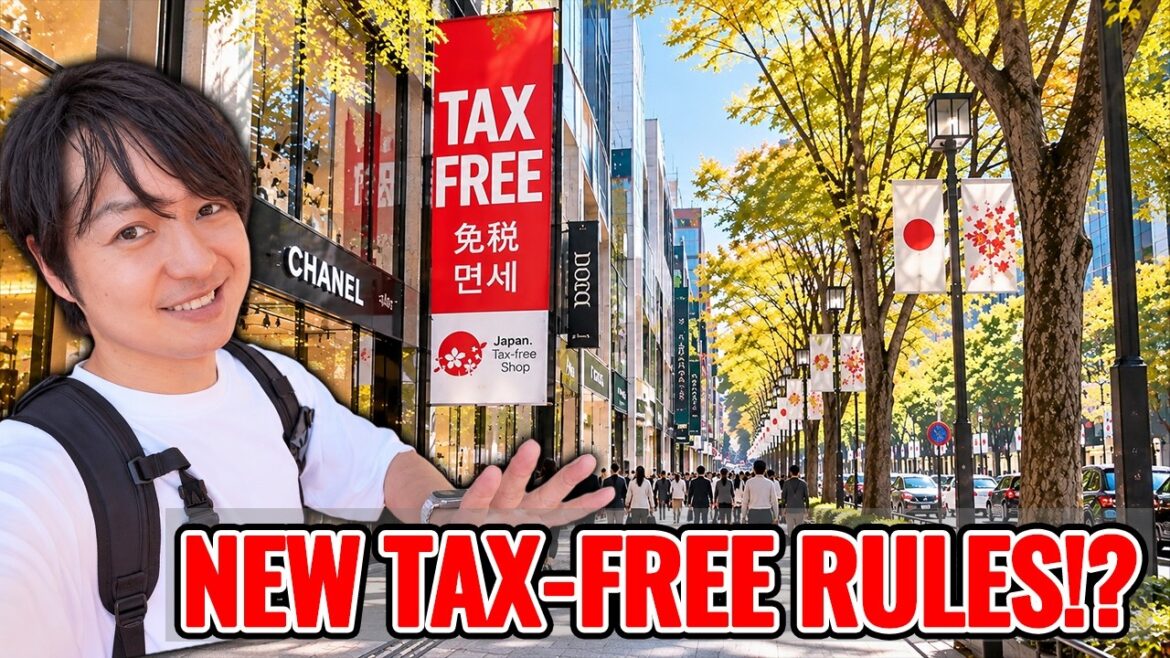 Japan’s Tax-Free Shopping Is Changing 🇯🇵 Tourists Need to Know This