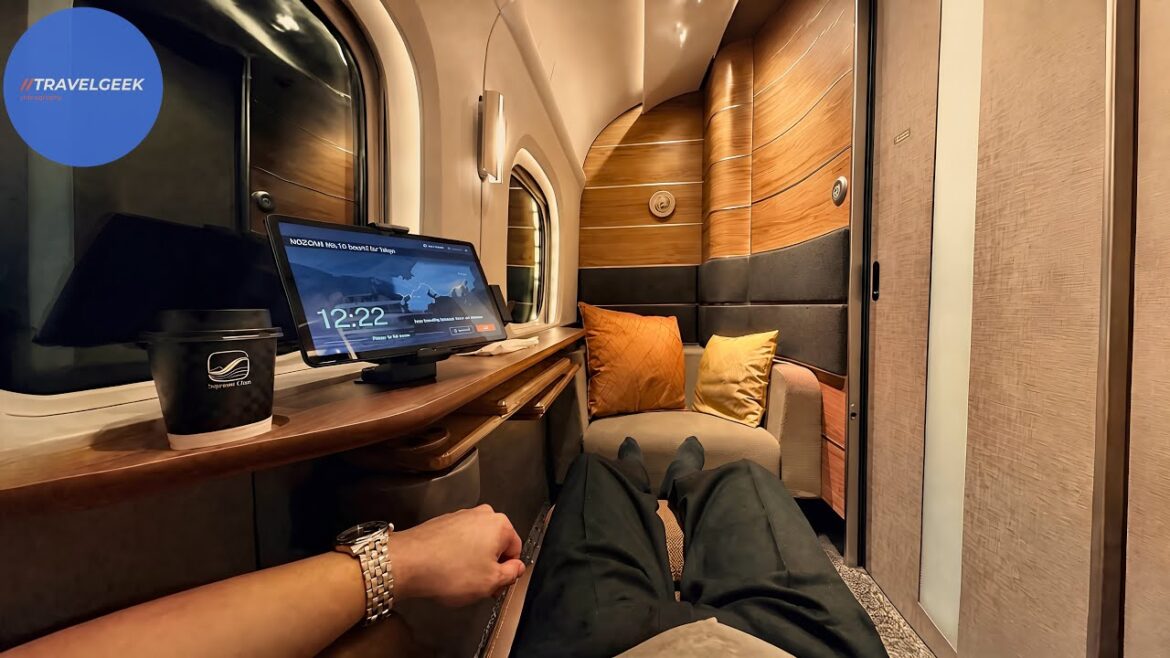 Riding Japan's Private Bullet Train Suite from Kyoto to Tokyo | Supreme Class