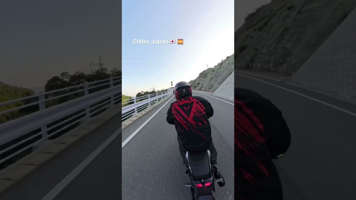 Sunset ride in Chiba, Japan 🇯🇵