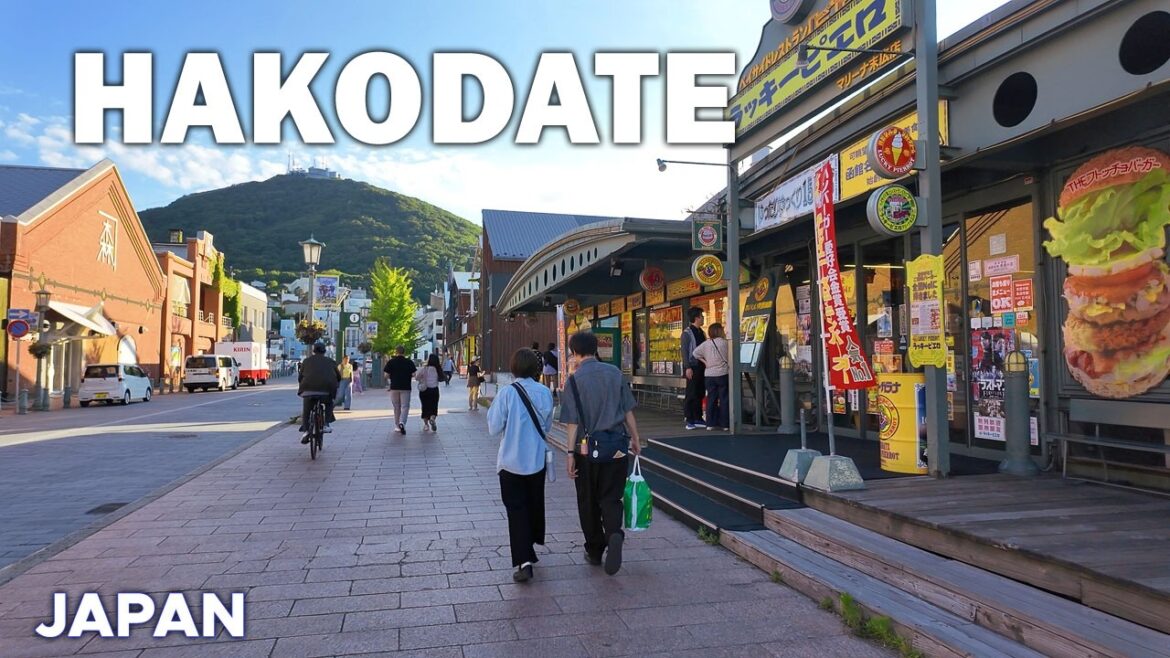 [4K]🇯🇵 HAKODATE Walk | Hakodate Morning Market, Bay Area, Motomachi, Observatory | Japan Travel