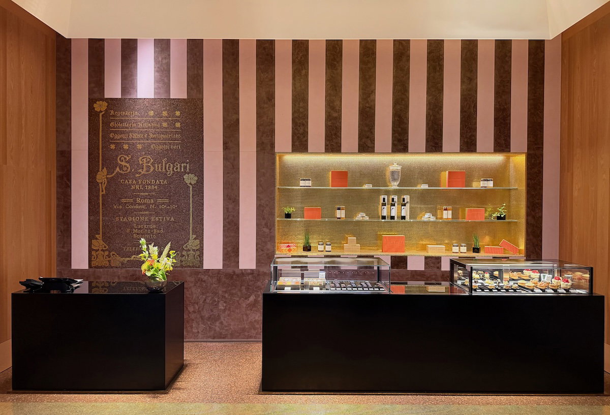 La Pasticceria pastry counter at Bulgari Hotel Tokyo
