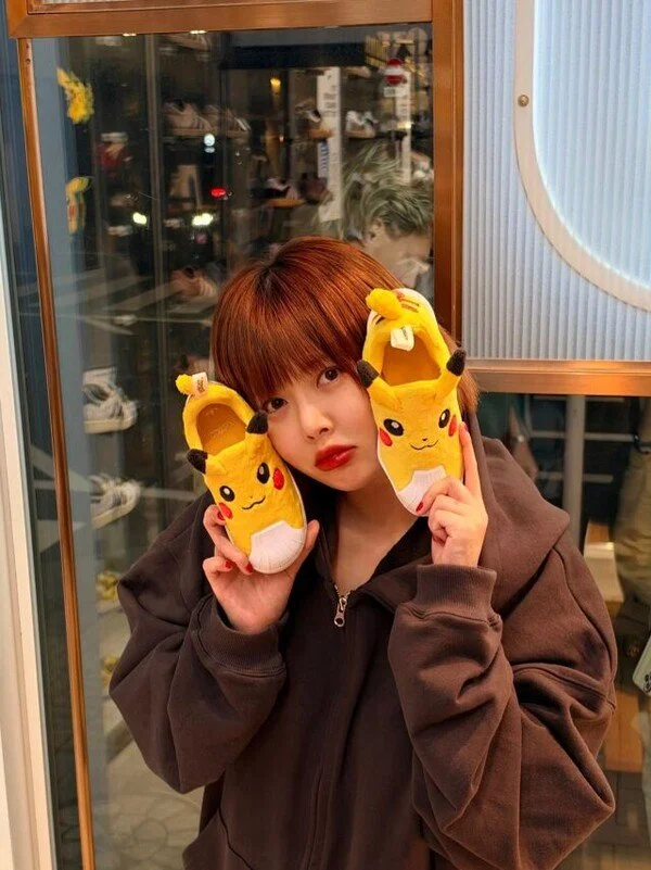 HyunA and Joker showcase bold fashion styles during trip to Japan