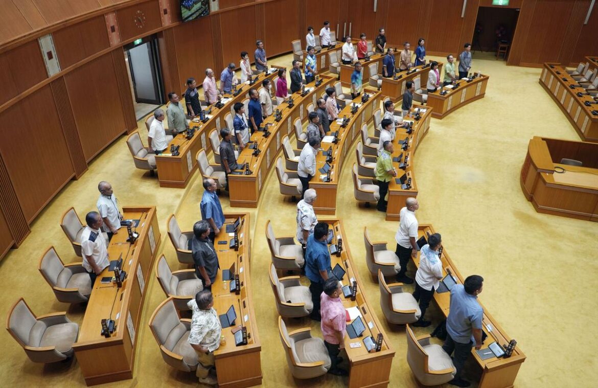 Okinawa assembly resolution seeks U.S. forces’ action after murder case Okinawa assembly resolution seeks U.S. forces' action after murder case